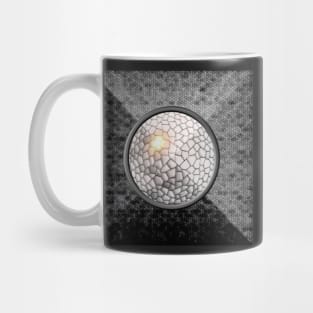 Sacred Geometry 3D Titanium Pyramid Architecture Mug